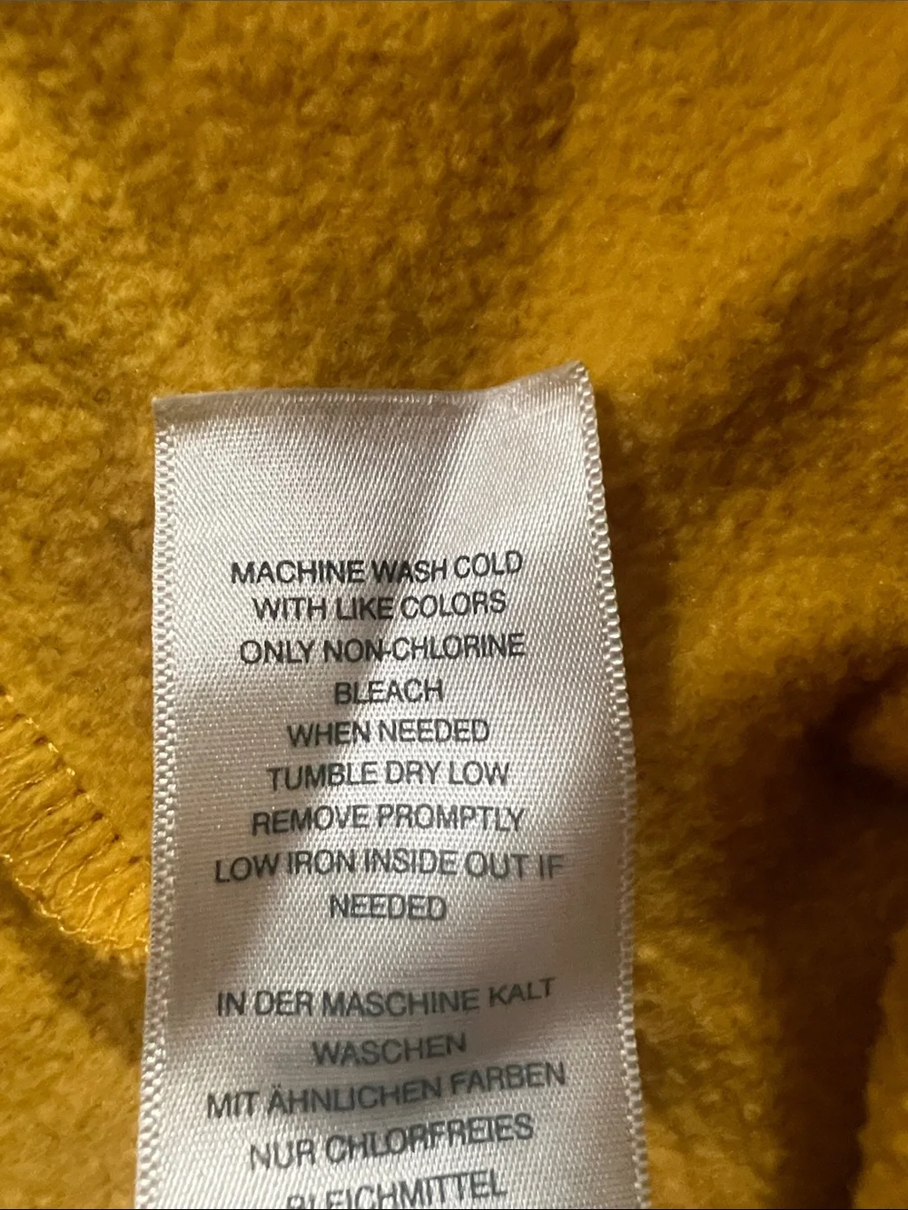 True Religion Kids Yellow Full-Zip Hoodie
